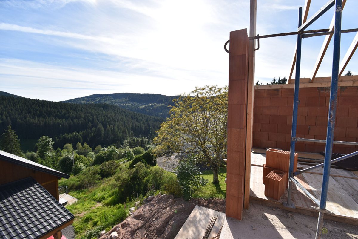 Chalet en construction Gerardmer 700 m d’altitude